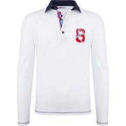 Koszulka polo w kolorze białym. Koszulki polo sportowe marki Nebulus. W wyprzedaży za 108.95 zł.
