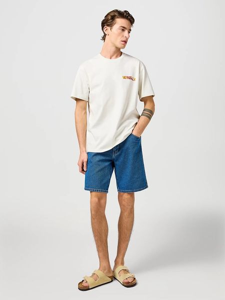 Wrangler Koszulka w kolorze kremowym rozmiar: L. Brązowe bezrękawniki Wrangler, l, bez wzorów, z bawełny, bez kołnierzyka, bez ramiączek. Za 79.59 zł.