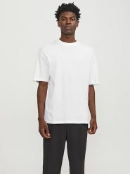 Jack & Jones Koszulka w kolorze białym rozmiar: XL. Białe bezrękawniki Jack & Jones, xl, bez wzorów, z bawełny, bez kołnierzyka, bez ramiączek. Za 48.28 zł.