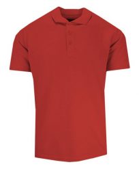 Koszulka POLO, Czerwona, Jednokolorowa, Męska, Krótki Rękaw, Casualowa. Czerwone bluzki z długim rękawem Vesari, m, bez wzorów, z bawełny, bez kołnierzyka, bez ramiączek. Za 85.00 zł.