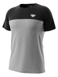 DYNAFIT Koszulka funkcyjna "TRAVERSE" w kolorze szaro-czarnym rozmiar: XS/S. Czarne t-shirty sportowe Dynafit, bez wzorów, z materiału, bez ramiączek, outdoorowe. Za 118.28 zł.