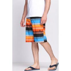 Niebiesko-Pomarańczowe Szorty Feels So Good. Odzież kąpielowa marki Born2be. Za 39.99 zł.