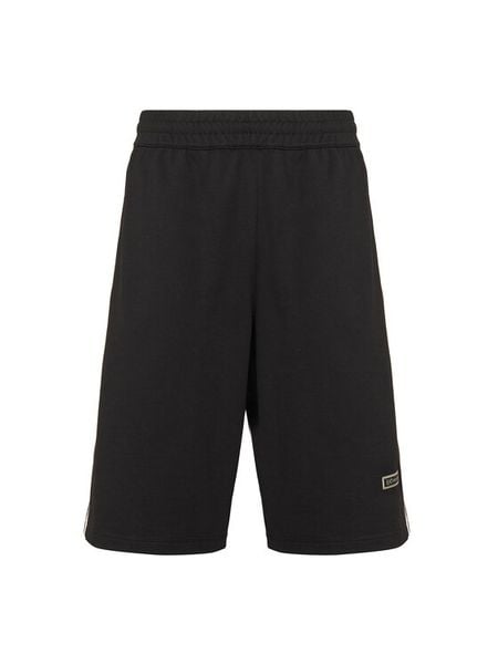 EA7 Emporio Armani Szorty sportowe 7M002193 AF13512 UC001 Czarny Slim Fit. Czarne krótkie spodenki sportowe EA7 Emporio Armani, m, bez wzorów, z bawełny. Za 439.99 zł.