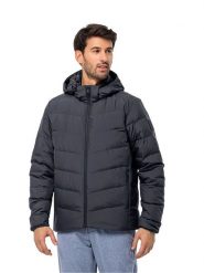 Jack Wolfskin Kurtka puchowa "Colonius" w kolorze granatowym rozmiar: XL. Niebieskie kurtki Jack Wolfskin, na zimę, xl, bez wzorów, z puchu, bez kaptura. Za 464.46 zł.