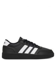 Adidas Sneakersy Breaknet 3.0 JQ5482 Czarny. Czarne buty sportowe casual Adidas, bez wzorów, ze skóry, bez zapięcia. Za 259.99 zł.