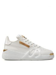 Giuseppe Zanotti Sneakersy RM40002 Biały. Białe buty sportowe casual Giuseppe Zanotti, bez wzorów, ze skóry, bez zapięcia. Za 4,389.00 zł.