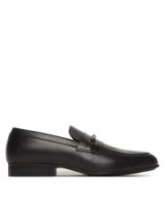 Calvin Klein Półbuty Almond Moccasin W/ Bit HM0HM01884 Czarny. Czarne eleganckie półbuty CALVIN KLEIN, bez wzorów, ze skóry, bez obcasa, bez zapięcia. Za 539.99 zł.
