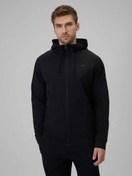 4F Bluza w kolorze czarnym rozmiar: M. Czarne bluzy 4F, m, bez wzorów, bez kaptura. Za 118.56 zł.