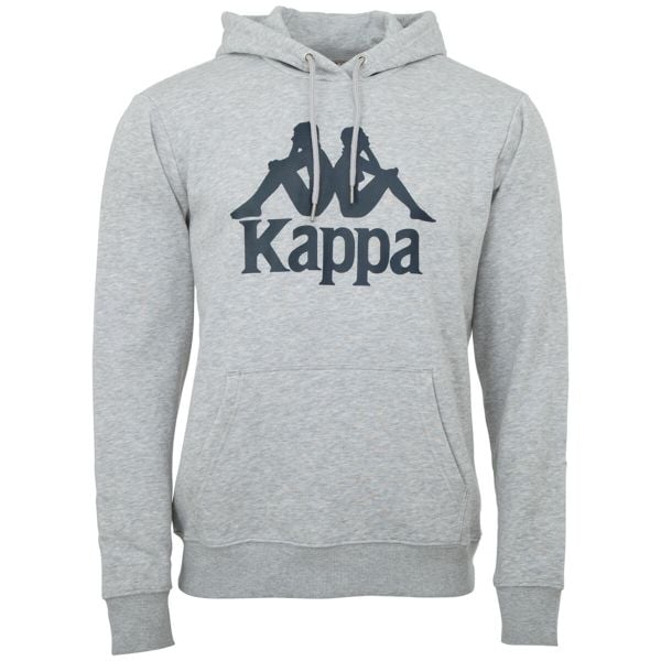 Bluza sportowa męska Kappa Taino. Szare bluzy z kapturem Kappa, m, bez wzorów, z bawełny, z kapturem. Za 94.00 zł.