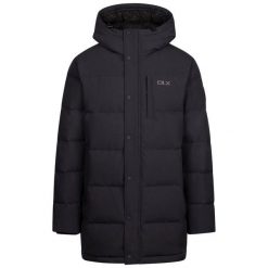 Męska Kurtka Puchowa Griffin DLX. Szare kurtki Trespass, m, bez wzorów, z bawełny, z kapturem. Za 1,628.99 zł.