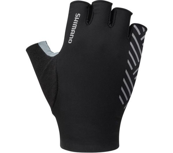 Rękawiczki rowerowe ADVANCED, czarne. Czarne rękawiczki Shimano, na lato, bez wzorów, z elastanu. Za 212.00 zł.