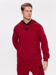 Hugo Bluza Daratscho_V 50496697 Czerwony Regular Fit. Czerwone bluzy Hugo, l, bez wzorów, z bawełny, bez kaptura. Za 309.99 zł.