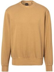 BOSS Orange Bluza w kolorze karmelowym rozmiar: XXL. Brązowe bluzy BOSS Orange, xxl, bez wzorów, z bawełny, bez kaptura. Za 291.93 zł.