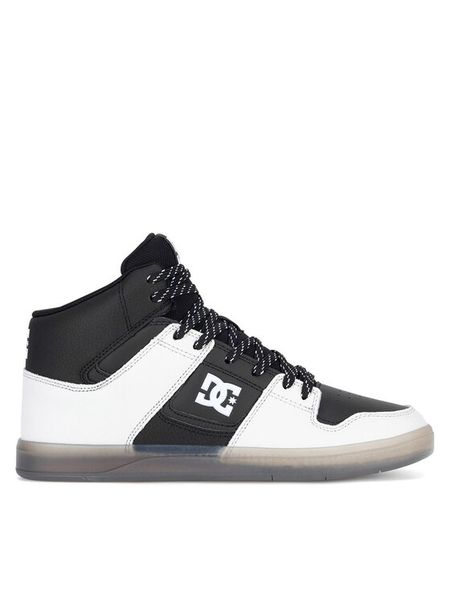 DC Shoes Sneakersy CURE HI TOP ADYS400072-BCA Czarny. Czarne buty sportowe casual DC Shoes, bez wzorów, ze skóry, bez zapięcia. Za 207.99 zł.