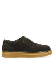Gant Półbuty Kinzoon 29633639 Brązowy. Brązowe eleganckie półbuty GANT, bez wzorów, ze skóry, bez obcasa, bez zapięcia. Za 629.99 zł.