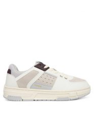 HUGO Sneakersy Yarrow 50558023 Biały. Białe buty sportowe casual Hugo, bez wzorów, ze skóry, bez zapięcia. Za 550.99 zł.