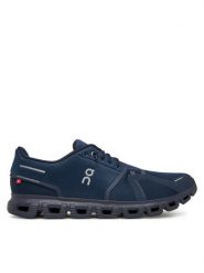 On Sneakersy Cloud 6 3MF10073279 Granatowy. Niebieskie buty sportowe casual On, bez wzorów, z materiału, bez zapięcia. Za 749.00 zł.