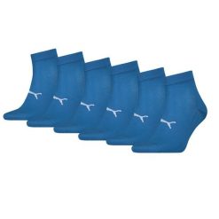 Skarpety Puma Sport Quarter Light, 6 pary niebieski. Niebieskie skarpety Puma, bez wzorów, z elastanu. Za 162.99 zł.