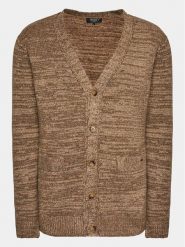 INDICODE Kardigan Akille 35-723 Brązowy Regular Fit. Brązowe swetry rozpinane INDICODE, m, bez wzorów, z syntetyku, bez kołnierzyka, bez ramiączek. Za 149.99 zł.