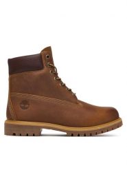 Timberland Trapery Premium TB1270942141 Brązowy ciemny. Brązowe trapery Timberland, ze skóry, bez zapięcia. Za 1,049.00 zł.