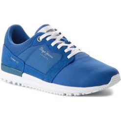 Sneakersy PEPE JEANS - Tinker Pro 120 PMS30416 Lagoon 539. Niebieskie buty sportowe casual marki Pepe Jeans, z jeansu. W wyprzedaży za 239.00 zł.