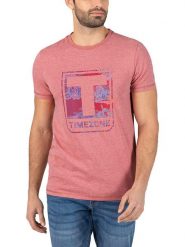 Timezone Koszulka w kolorze czerwonym rozmiar: 3XL. Czerwone bezrękawniki Timezone, xl, bez wzorów, z bawełny, bez kołnierzyka, bez ramiączek. Za 75.45 zł.
