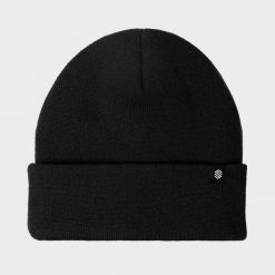 Czapka zimowa beanie męska Snowflake. Czarne czapki zimowe SIROKO, bez wzorów, z tkaniny. W wyprzedaży za 84.00 zł.