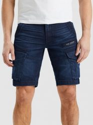 PME Legend Bojówki dżinsowe "Nordrop" w kolorze granatowym rozmiar: W29. Niebieskie joggery i bojówki PME Legend, bez wzorów, z jeansu. Za 245.95 zł.