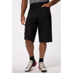 Męskie Bermudy rowerowe rower luźny krój QuickDry. Czarne szorty JAY-PI, m, bez wzorów, z materiału. Za 294.99 zł.