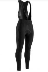 Spodnie rowerowe zimowe SUPREMO +5°. Czarne spodenki rowerowe GIST, l, bez wzorów, z elastanu, na fitness i siłownię. Za 499.00 zł.