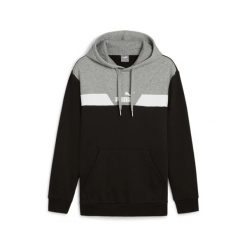 Bluza z kapturem Puma Power Colorblock. Czarne bluzy z kapturem Puma, na jesień, s, bez wzorów, z materiału, z kapturem. Za 175.99 zł.