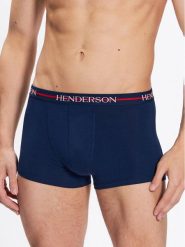 Henderson Bokserki 40645 Granatowy. Niebieskie bokserki Henderson, m, bez wzorów, z wiskozy. Za 49.99 zł.