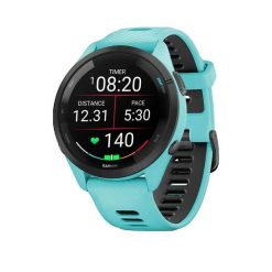 Zegarek smart Garmin Forerunner 265 Aqua 46 mm. Czarne, cyfrowe zegarki GARMIN, szklane. Za 1,962.15 zł.