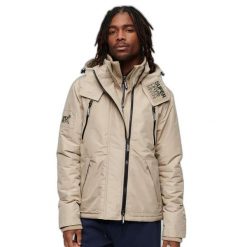 Kurtka Superdry Mountain SD Windcheater. Brązowe kurtki Superdry, m, bez wzorów, z bawełny, bez kaptura. Za 514.65 zł.