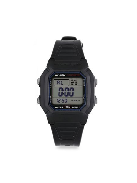 Casio Zegarek W-800H-1AVEF Czarny. Czarne, cyfrowe zegarki Casio. Za 149.99 zł.