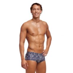 Kąpielówki męskie spodenki na basen plażę Funky Trunks Pressure Palm. Szare kąpielówki Funky Trunks, l, bez wzorów. Za 139.00 zł.