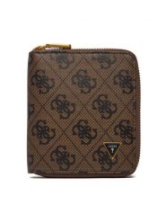 Guess Portfel SMMALO LEA02 Brązowy. Brązowe portfele Guess, z aplikacjami, ze skóry. Za 329.99 zł.