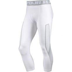 Kalesony funkcyjne w kolorze białym. Bielizna termoaktywna marki Under Armour. W wyprzedaży za 99.95 zł.