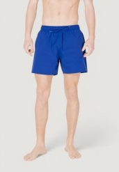 Bokserki pływackie Mężczyzna EMPORIO ARMANI CONNECTED EM000583 AF12331. Niebieskie bokserki Emporio Armani Connected, m, bez wzorów, z materiału. Za 299.50 zł.