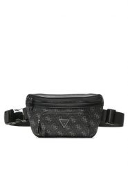 Guess Nerka Vezzola Smart HMEVZL P3231 Czarny. Czarne saszetki i nerki Guess, z aplikacjami, ze skóry. Za 339.99 zł.