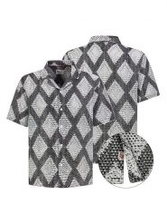 Eight2Nine Koszula w kolorze czarno-białym rozmiar: XL. Czarne koszule Eight2Nine, xl, bez wzorów, z bawełny, bez kołnierzyka, bez ramiączek. Za 86.99 zł.