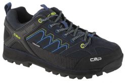Buty trekkingowe męskie CMP Moon Low. Niebieskie buty turystyczne CMP, bez wzorów, z gumy, bez zapięcia, trekkingowe. Za 449.99 zł.