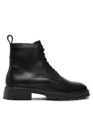 Vagabond Kozaki Ghete 5479-501-20 Czarny. Czarne kozaki Vagabond Shoemakers, bez wzorów, ze skóry, bez obcasa, bez zapięcia. Za 751.73 zł.