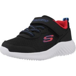Buty SKECHERS BOUNDER TECHROX Czarny. Czarne buty trekkingowe Skechers, bez wzorów, z syntetyku, bez zapięcia. Za 153.99 zł.
