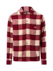 Dickies koszula flanelowa z zawartością wełny - Plaid Coaling Mężczyźni Comfort Fit czerwony, XS. Czerwone koszule Dickies, m, bez wzorów, z wełny, bez kołnierzyka, bez ramiączek. Za 229.95 zł.