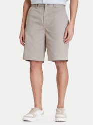 Calvin Klein Jeans Szorty materiałowe 90s LV04RD603G Beżowy Baggy Fit. Brązowe szorty Calvin Klein Jeans, m, bez wzorów, z bawełny. Za 409.99 zł.