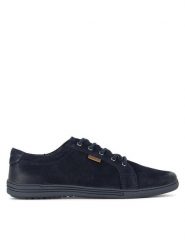Lasocki Półbuty VICTOR4-77 MI08 Granatowy. Niebieskie eleganckie półbuty Lasocki, bez wzorów, z nubiku, bez obcasa, bez zapięcia. Za 179.99 zł.
