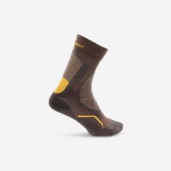 Skarpetki outdoor warm Stat 500. Skarpety SOLOGNAC, bez wzorów, z elastanu. W wyprzedaży za 29.99 zł.
