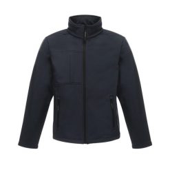 Męski Softshell Octagon II. Niebieskie kurtki softshell Regatta, l, bez wzorów, z softshellu, bez kaptura. Za 214.99 zł.