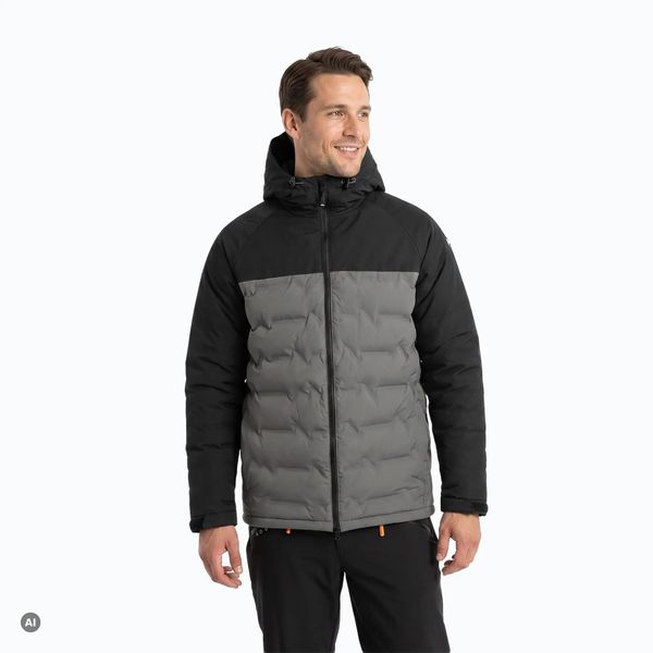 Kurtka ocieplana męska KADVA GlacierShell. Szare kurtki KADVA, na jesień, l, bez wzorów, z materiału, bez kaptura. Za 299.99 zł.